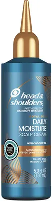 HEAD&SHOULDERS ROYAL OILS DAILY MOISTURE SCALP CREAM FOR DANDRUFF TREATMENT 150ML