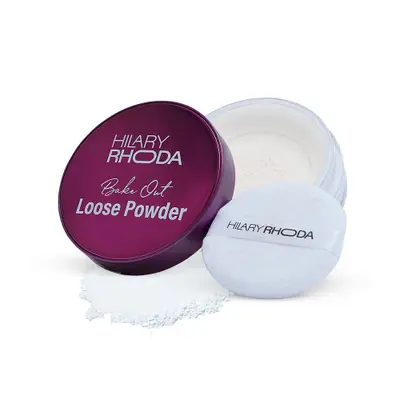 Hilary Rhoda Bake Out Loose Powder, Translucent 01