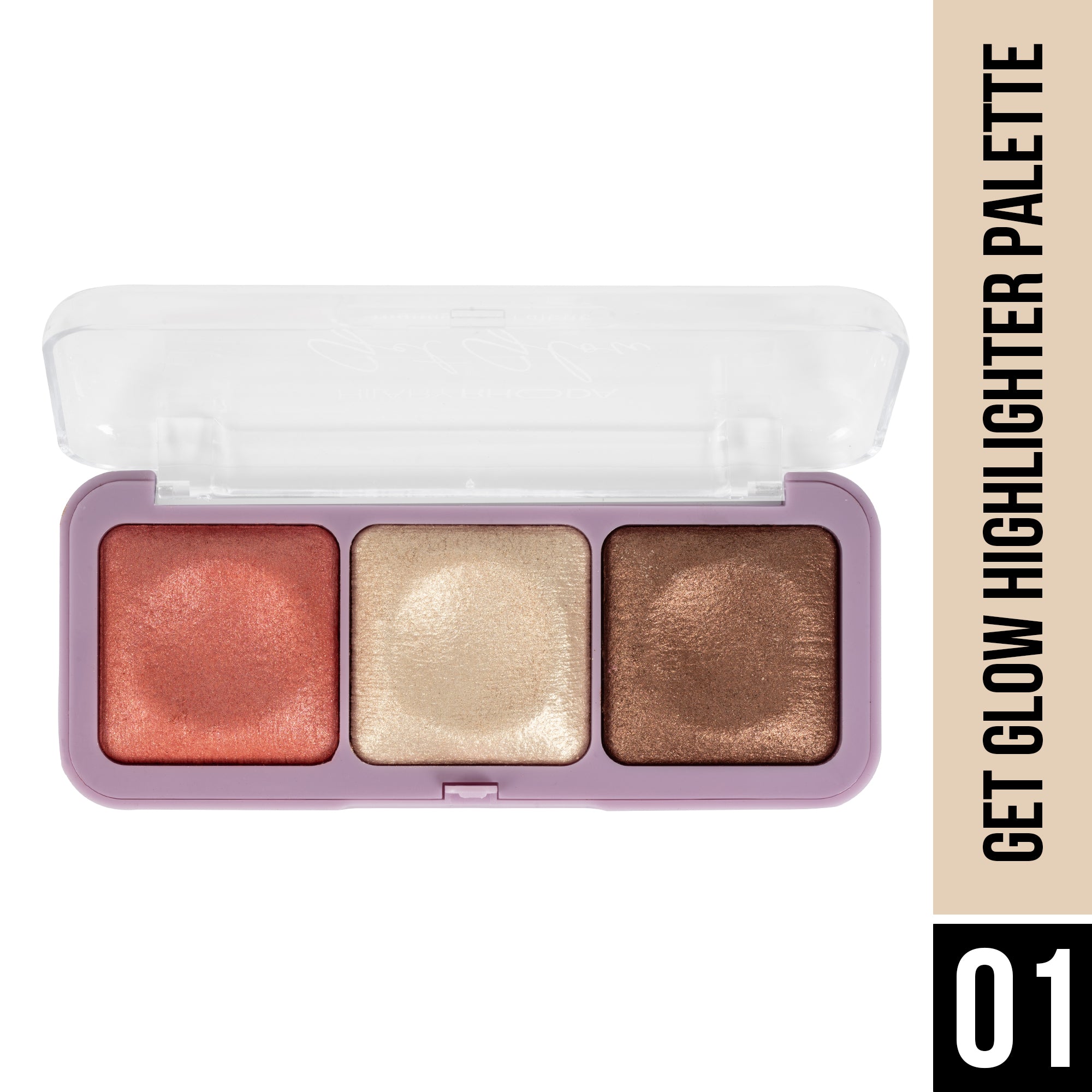 HILARY RHODA GET GLOW HIGHLIGHTER PALETTE 04 15G — photo 2