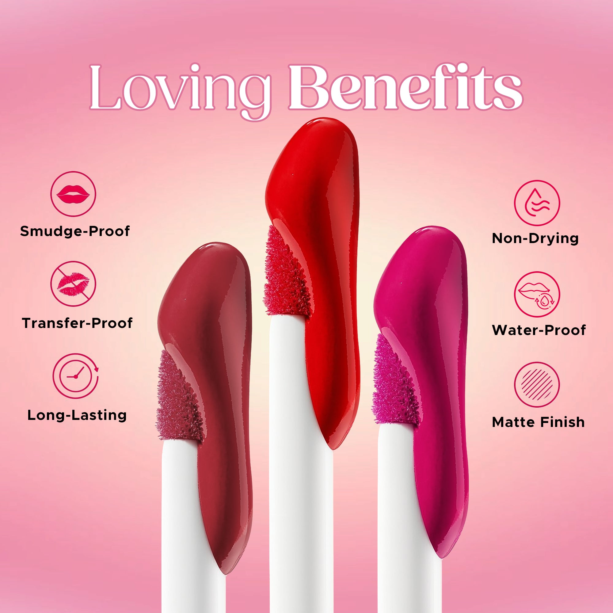 Hilary Rhoda Matte Love Non Transfer Liquid Lipstick, Purple Forever 16 — photo 3