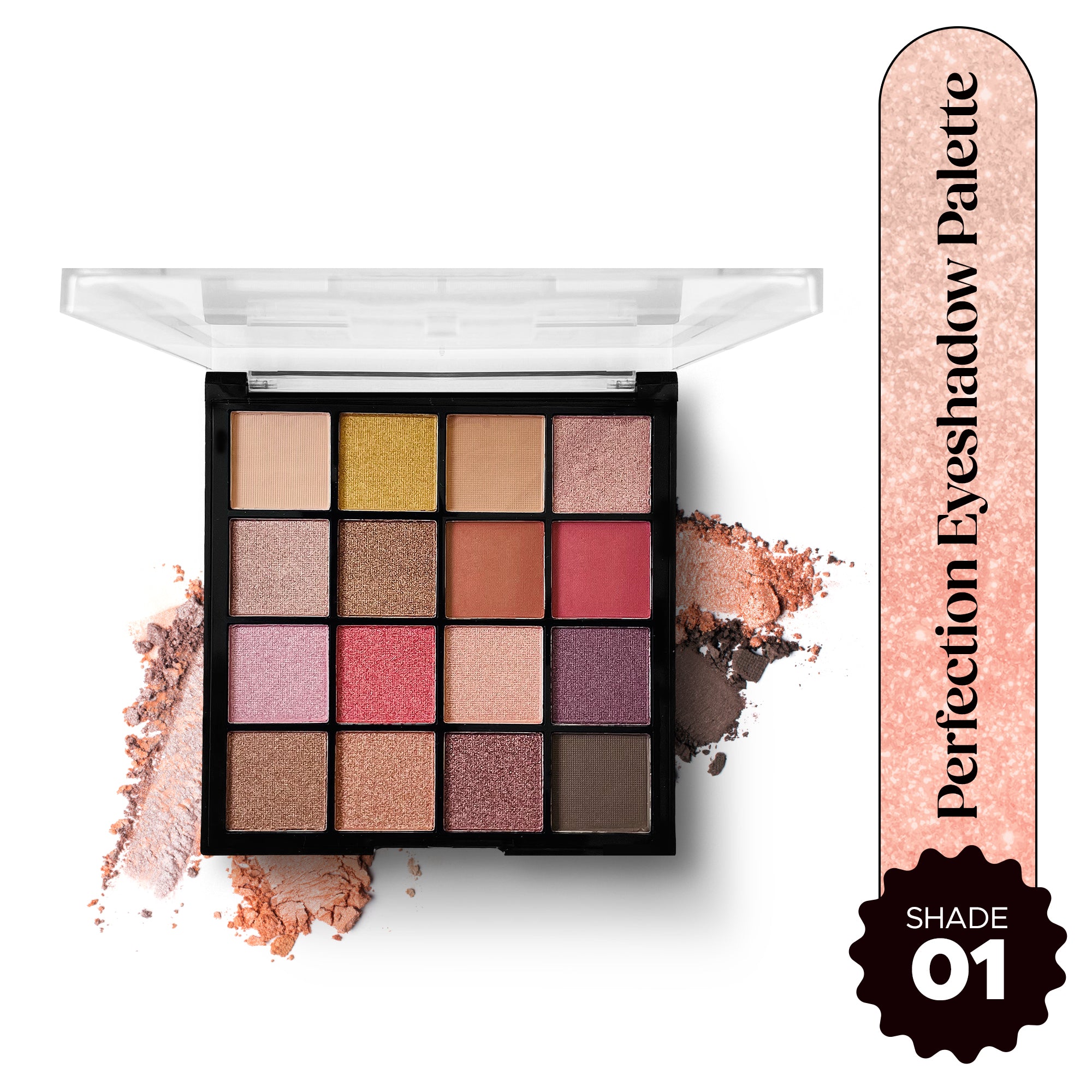 HILARY RHODA PERFECTION EYESHADOW PALETTE 16COLOUR 03 20.8G — photo 2