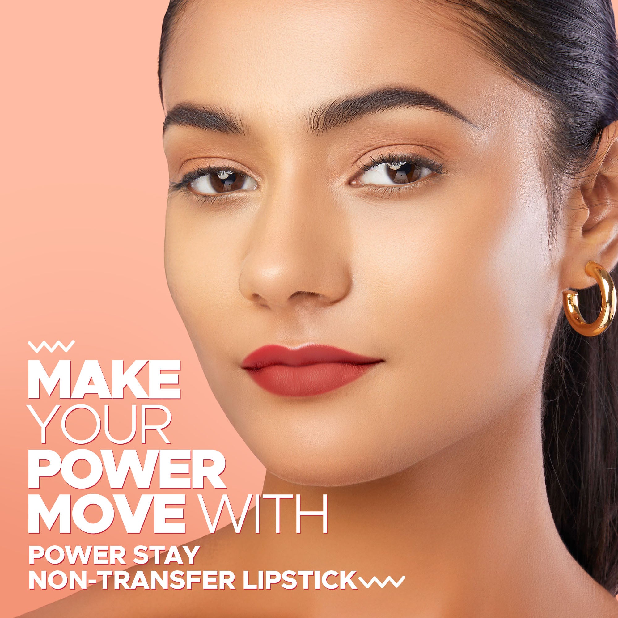 Hilary Rhoda Power Stay Non Transfer Lipstick, Flaming Pink 07 — photo 3