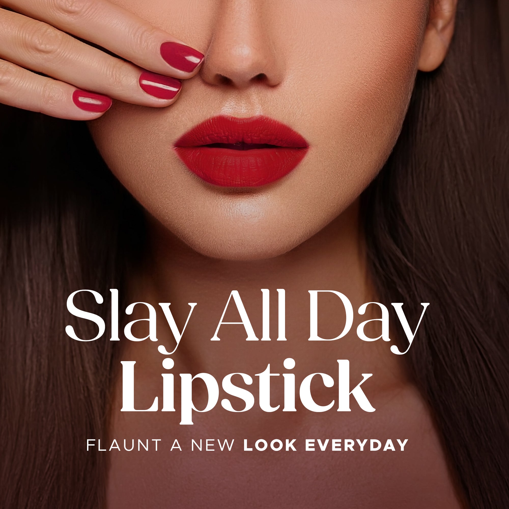 Hilary Rhoda Slay All Day Matte Lipstick, Cinnamon 05 — photo 4