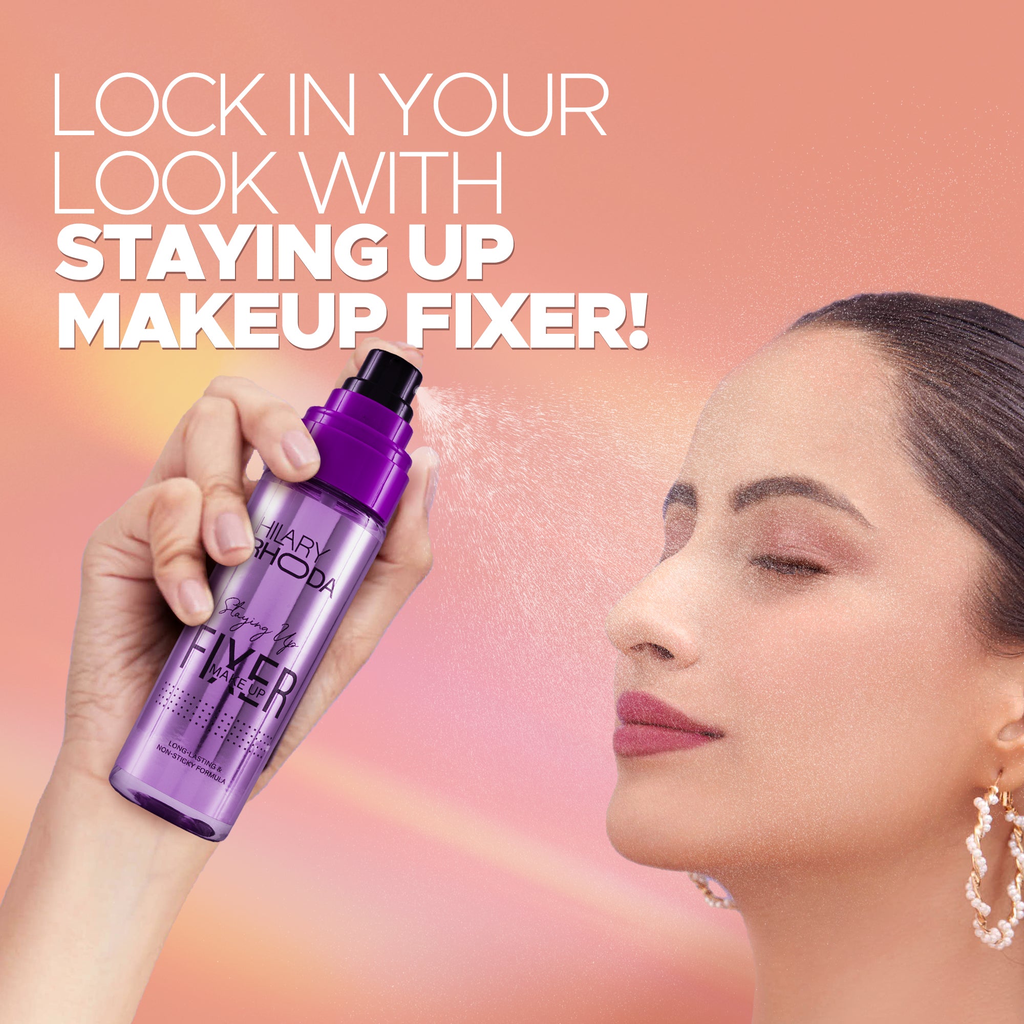Hilary Rhoda Staying Up Makeup Fixer — photo 3