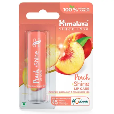 HIMALAYA PEACH SHINE LIP CARE 4.5G