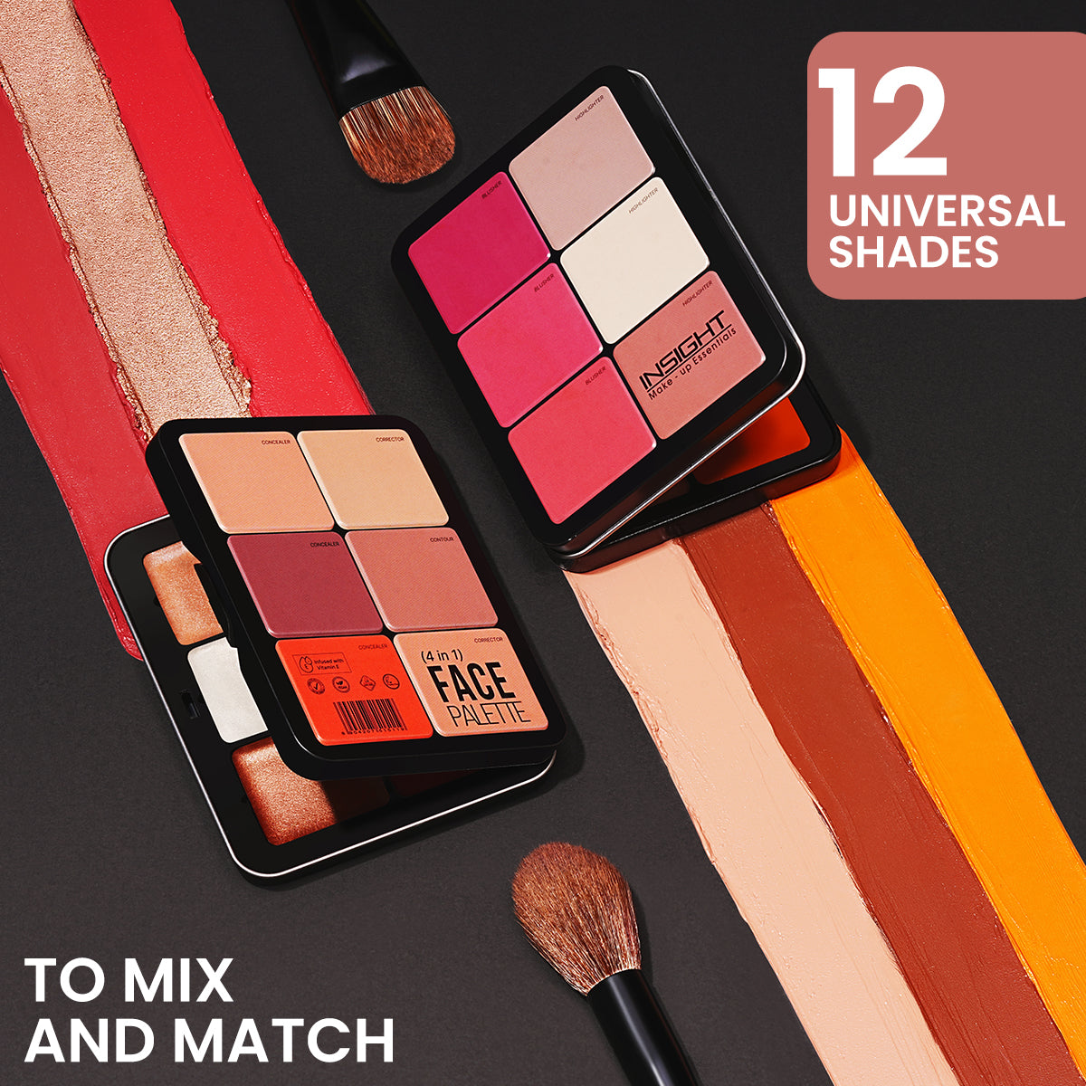 Insight Cosmetics 4 in 1 Face Palette — photo 4
