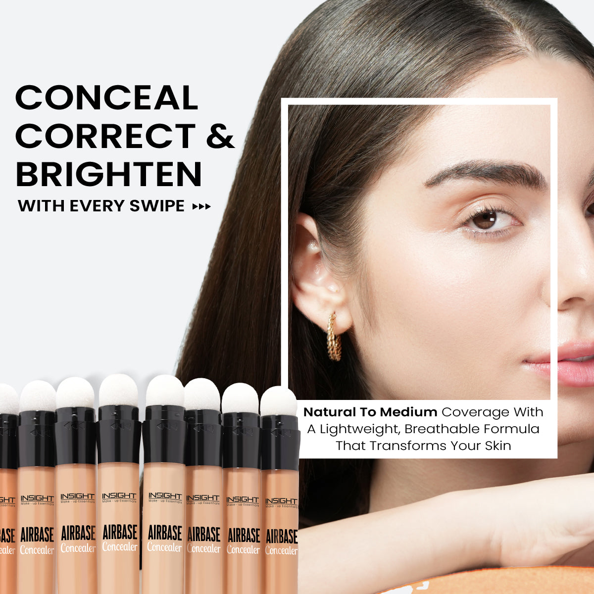 Insight Cosmetics Airbase Concealer, Golden Sand — photo 2