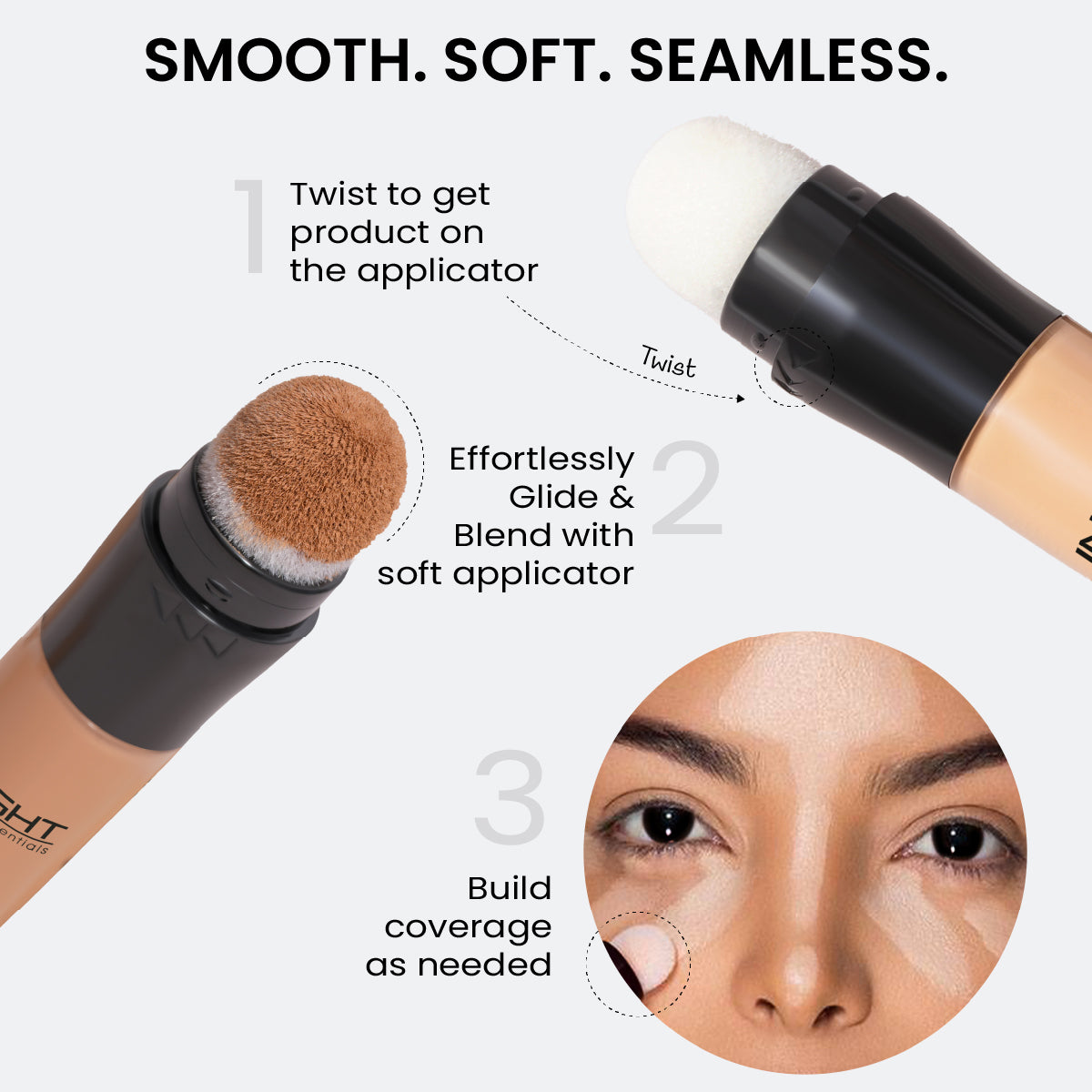 Insight Cosmetics Airbase Concealer, Tan Beige — photo 3