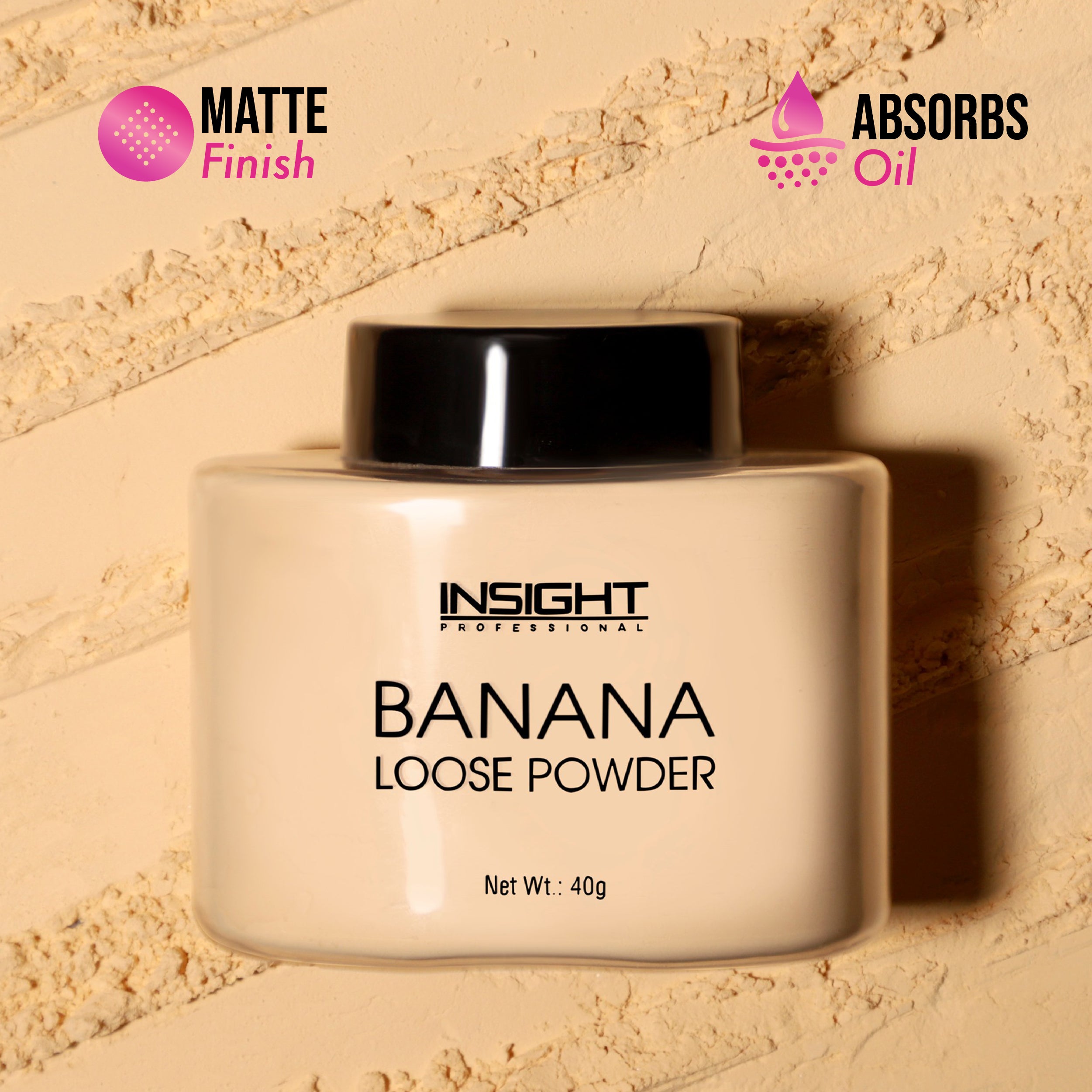 Insight Cosmetics Banana Loose Powder — photo 2