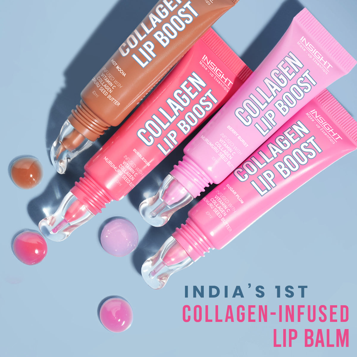 Insight Cosmetics Collagen Lip Boost, Sugar Plum — photo 2