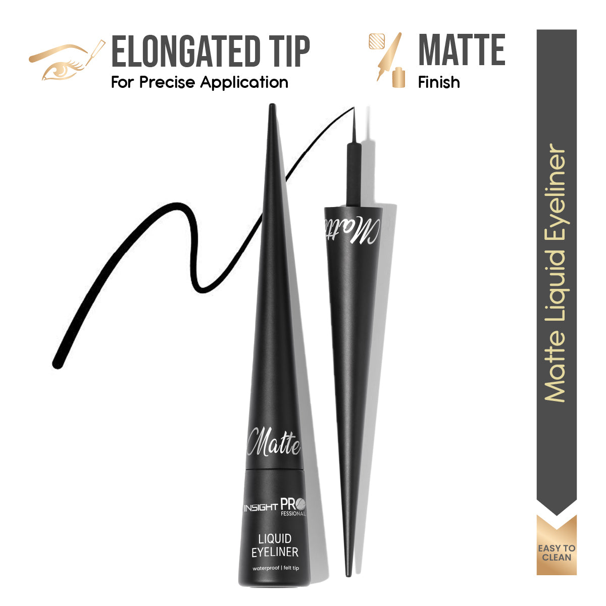 Insight Cosmetics MATTE LIQUID EYELINER