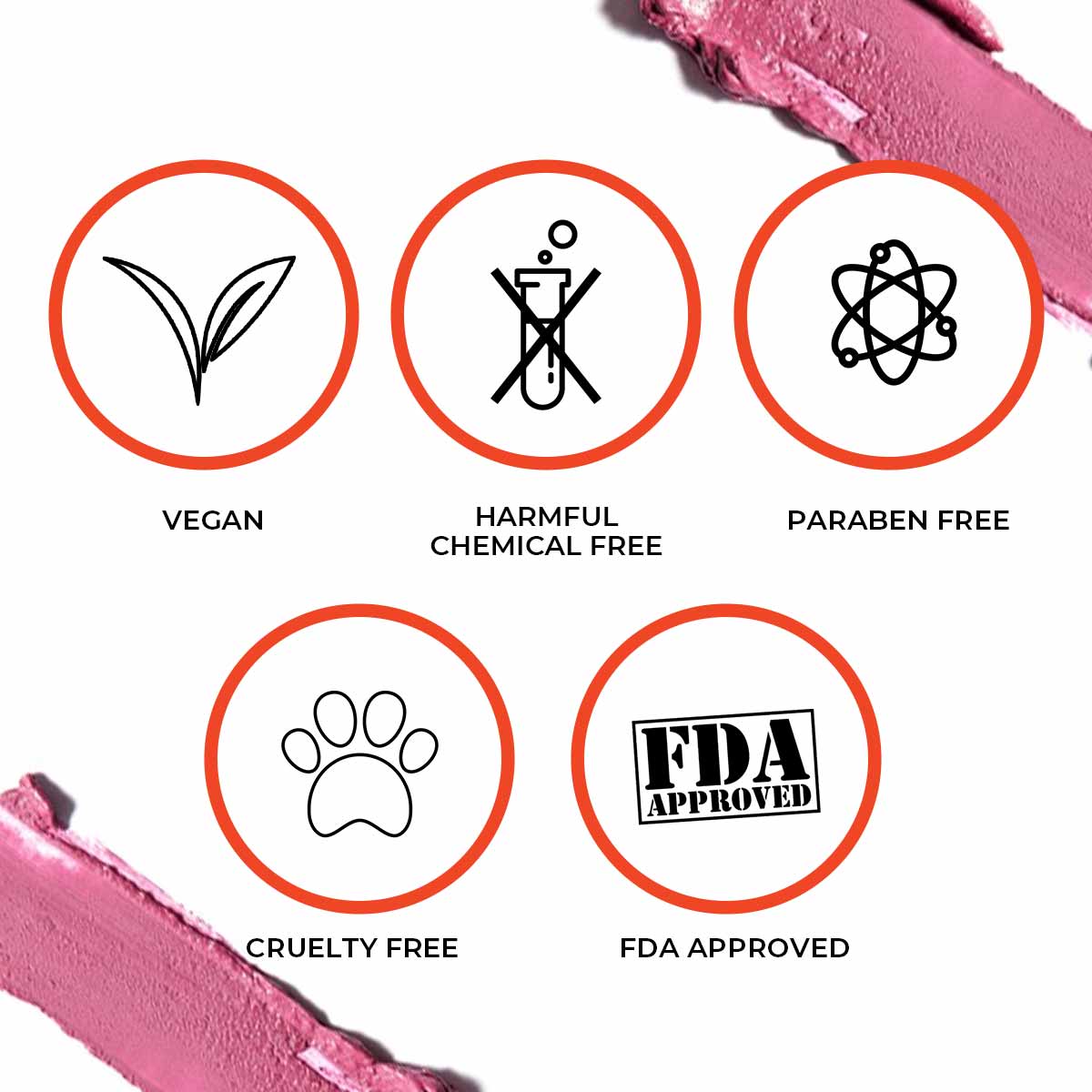 Insight Cosmetics Nail Polish Remover Wipes - 40, Red Rose — photo 3