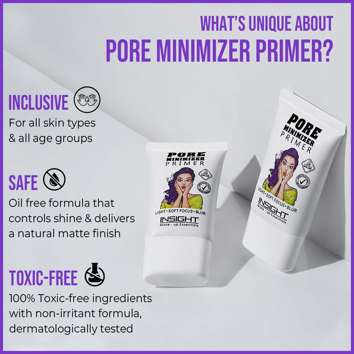 Insight Cosmetics Pore Minimizer Primer, 10ml — photo 3