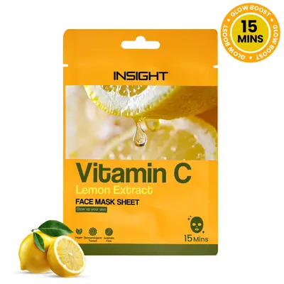 Insight Cosmetics Vitamin C Face Sheet Mask