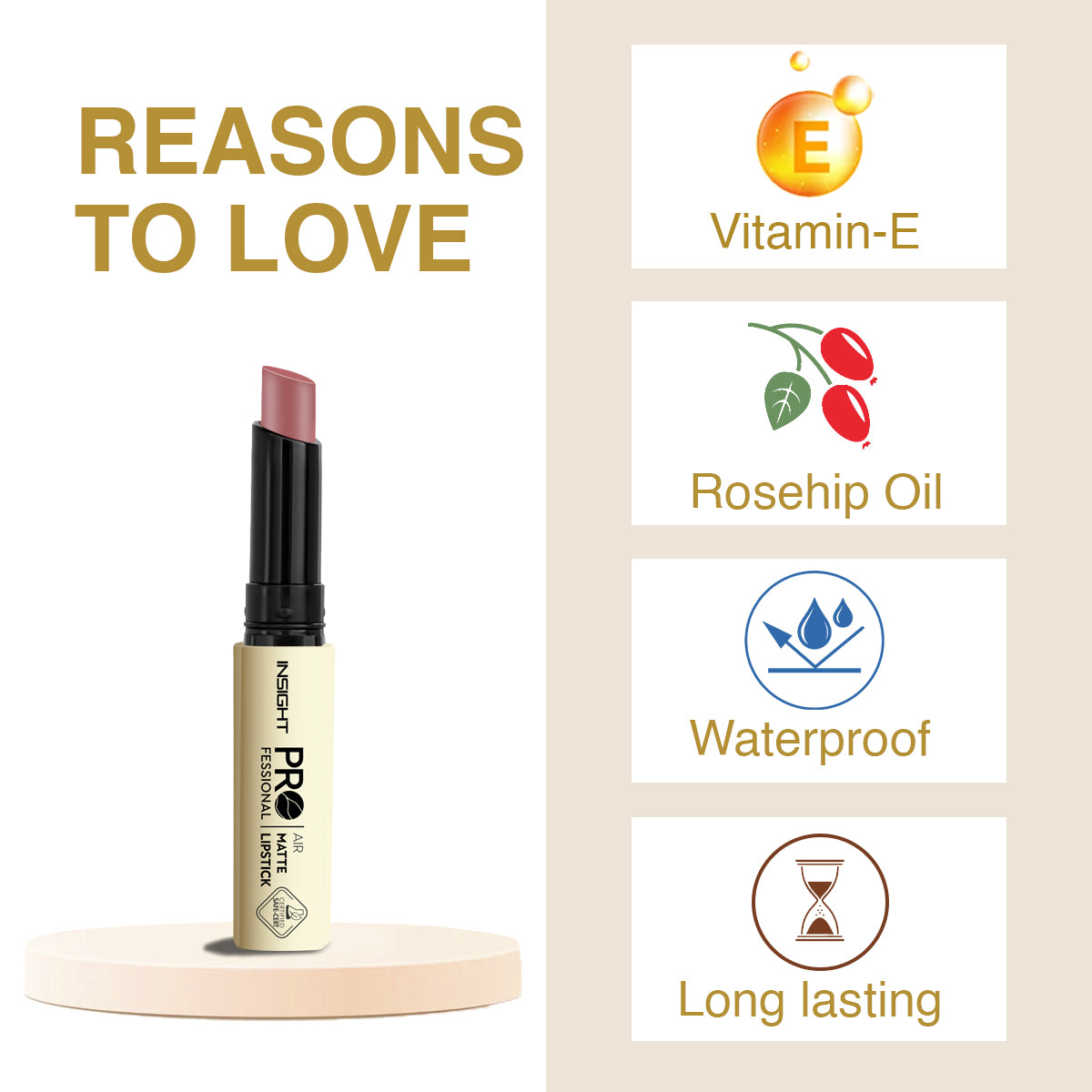 INSIGHT PROFESSIONAL AIR MATTE LIPSTICK 12 ARIEL 3G — photo 3