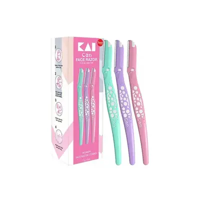 KAI CAN FOR WOMEN FACE RAZOR PACK OF 3
