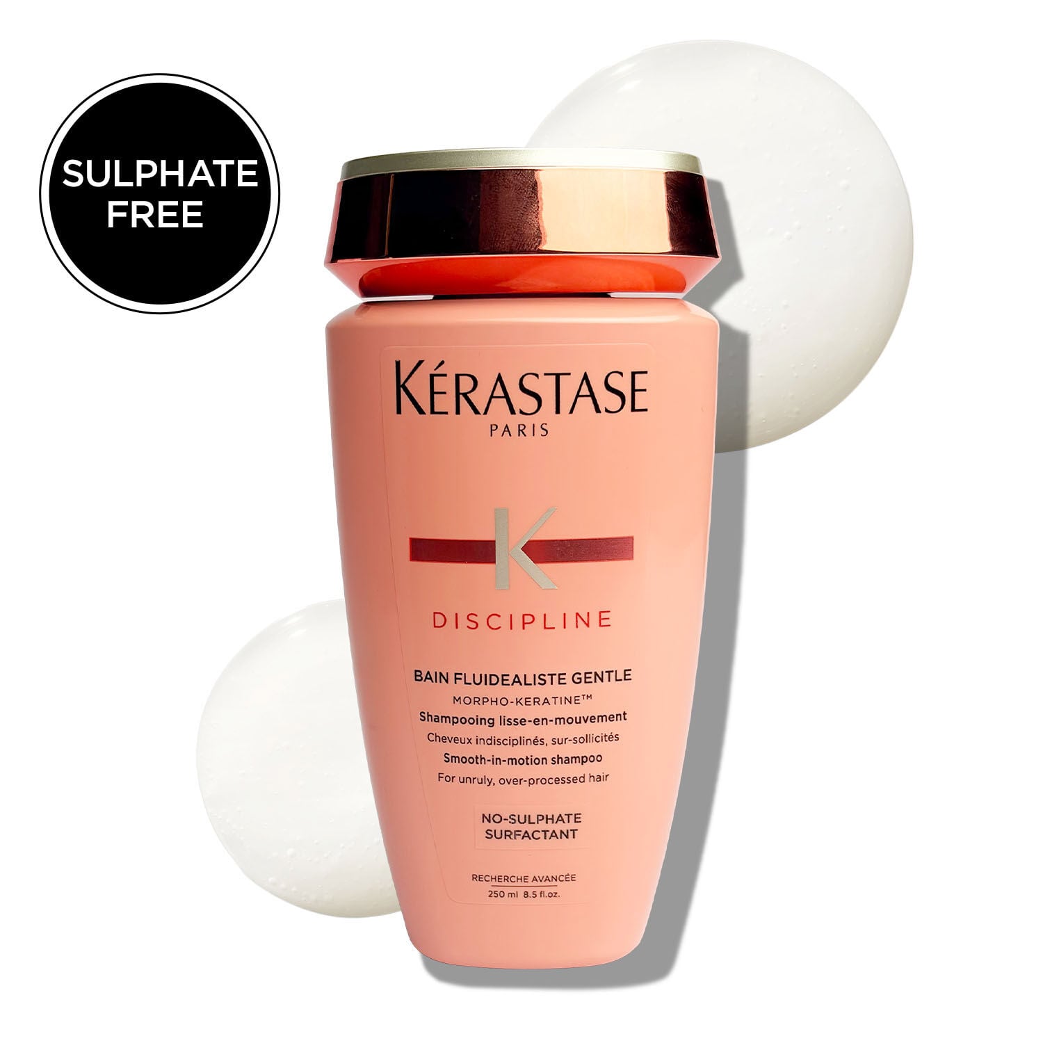 KERASTASE DISCIPLINE BAIN FLUIDEALISTE GENTLE SHAMPOO 250ML