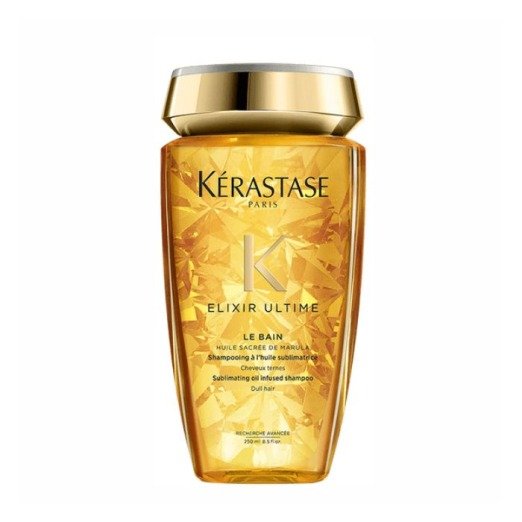 KERASTASE ELIXIR ULTIME LE BAIN HUILE SACREE DE MARULA OIL INFUSED SHAMPOO 250ML