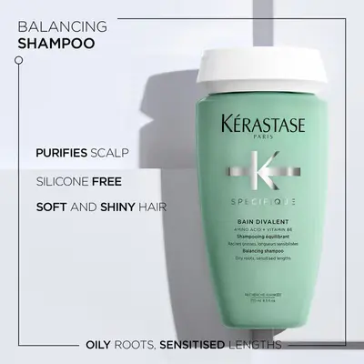 Kerastase Specifique Divalent Balancing Shampoo For Oily Scalp & Dry Ends 250ml
