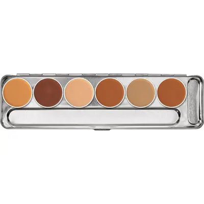 Kryolan Dermacolor Camouflage Creme Palette, Chennai, 6Colors