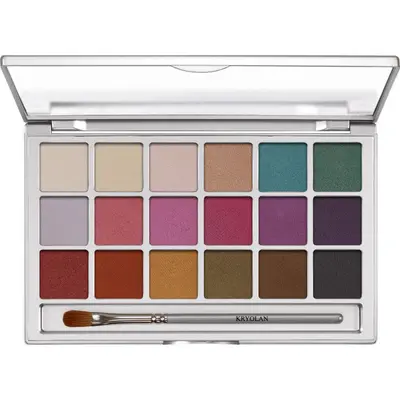 Kryolan Eye Shadow Variety 18 Colors, V4