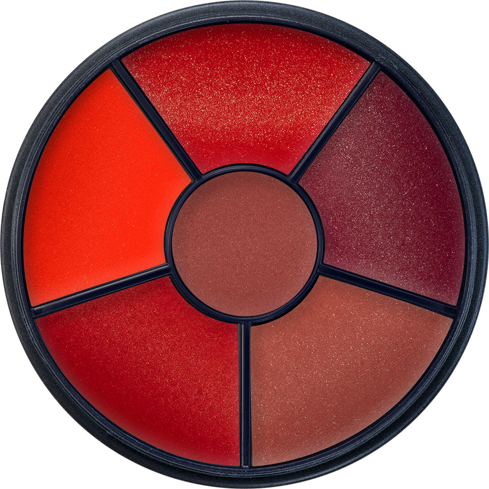 Kryolan Lipstick Velvet Kiss Wheel, Kiss1