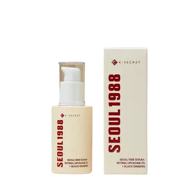 KSECRET SEOUL 1988 SERUM RETINOL LIPOSOME 2%+BLACK GINSENG 30ML