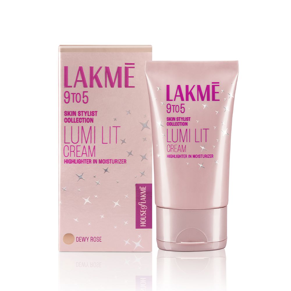 LAKME 9 TO 5 LUMI LIT CREAM DEWY ROSE 60G