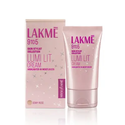 LAKME 9 TO 5 LUMI LIT CREAM DEWY ROSE 60G