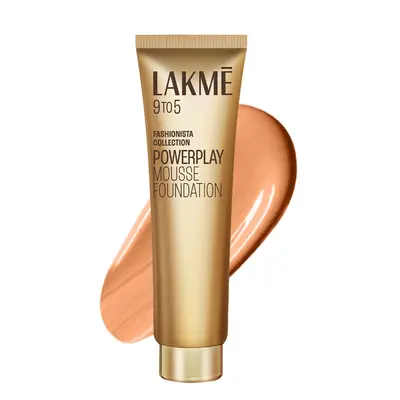 LAKME 9 TO 5 POWERPLAY MOUSSE FOUNDATION 25G