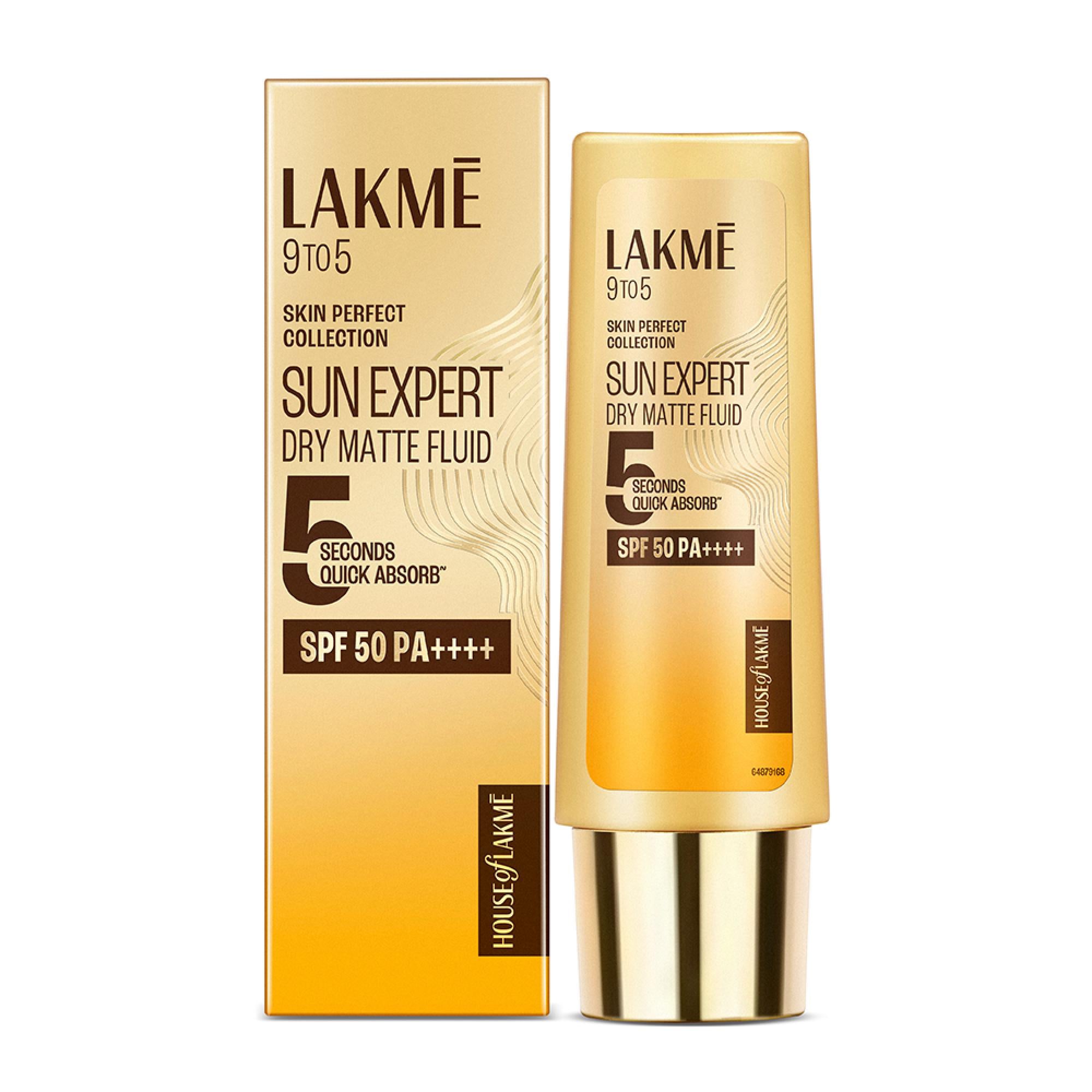 LAKME 9 TO 5 SUN EXPERT DRY MATTE FLUID SPF50 PA++++ 50ML