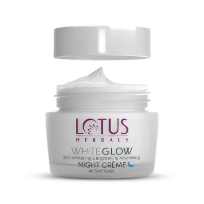 LOTUS HERBALS WHITE GLOW NIGHT CREME 60G