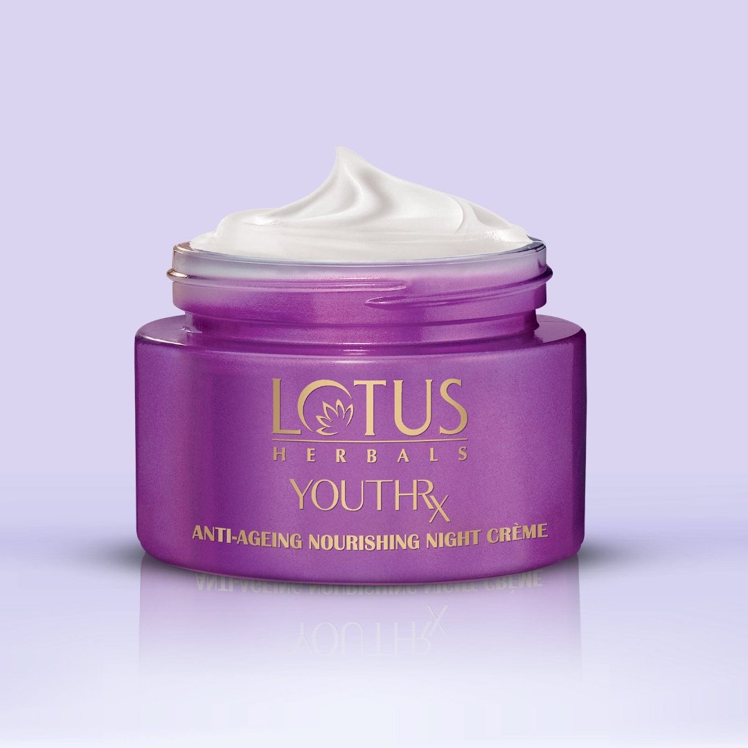 LOTUS HERBALS YOUTHRX GINEPLEX ANTI AGEING NIGHT CREME 50G