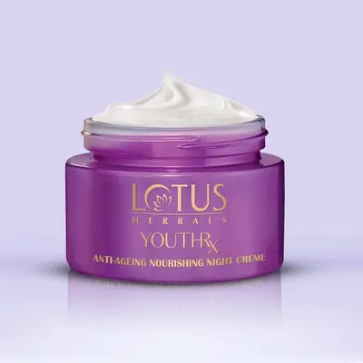 LOTUS HERBALS YOUTHRX GINEPLEX ANTI AGEING NIGHT CREME 50G