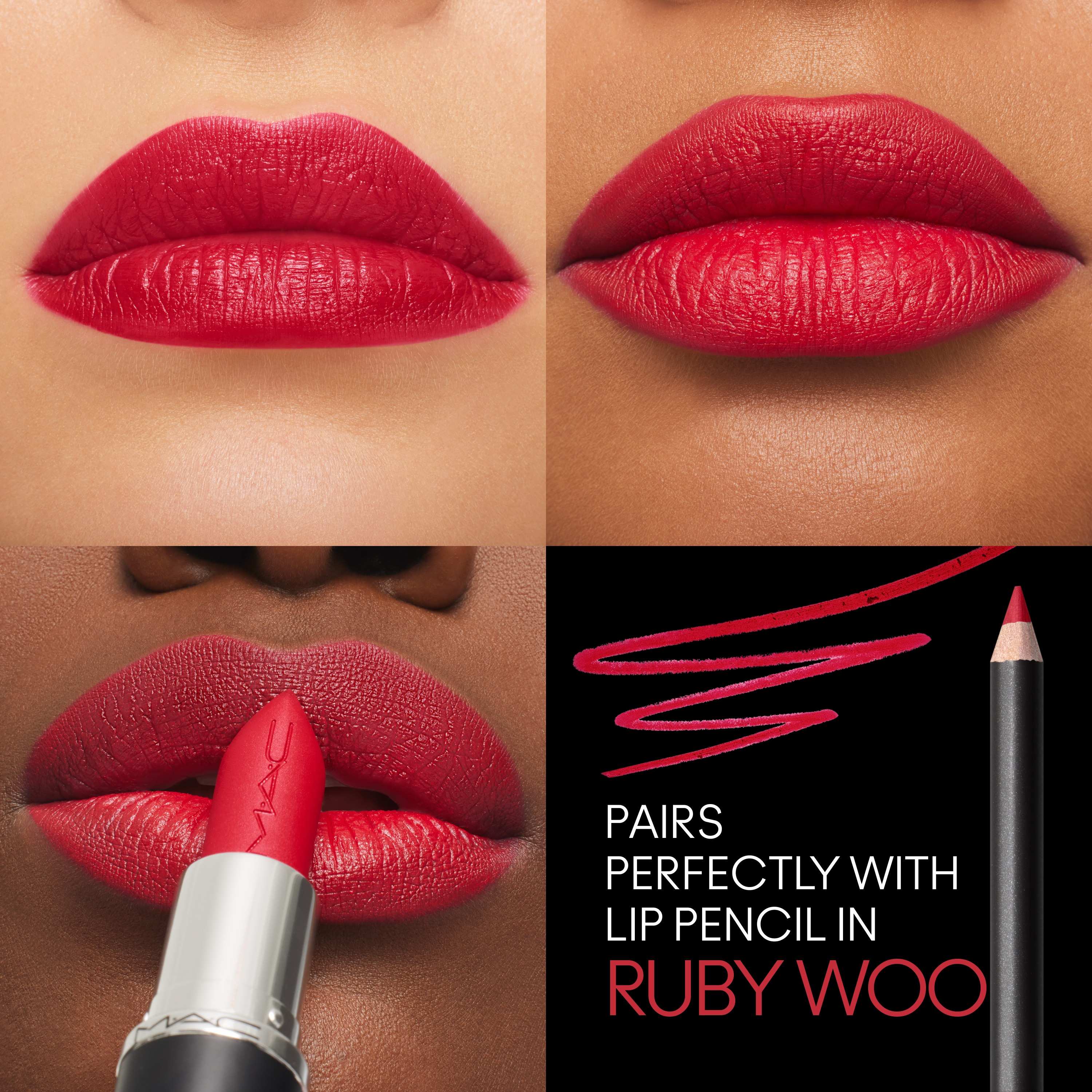 MACximal Matte Lipstick • Ruby Woo - MAC Cosmetics — photo 3
