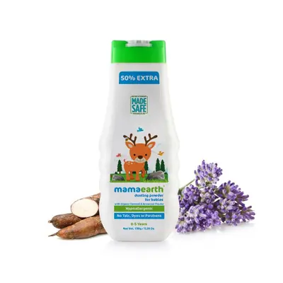 MAMA EARTH BABY DUSTING POWDER 150G