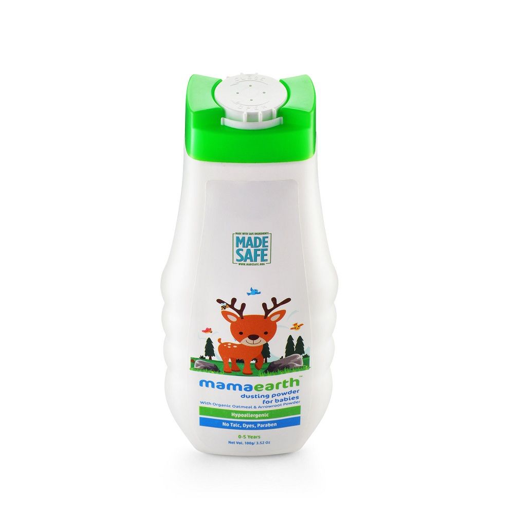 MAMA EARTH BABY DUSTING POWDER 150G — photo 2