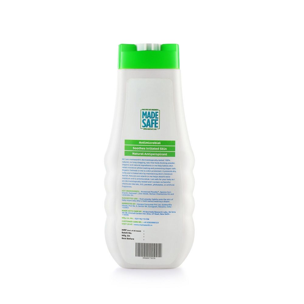 MAMA EARTH BABY DUSTING POWDER 150G — photo 3