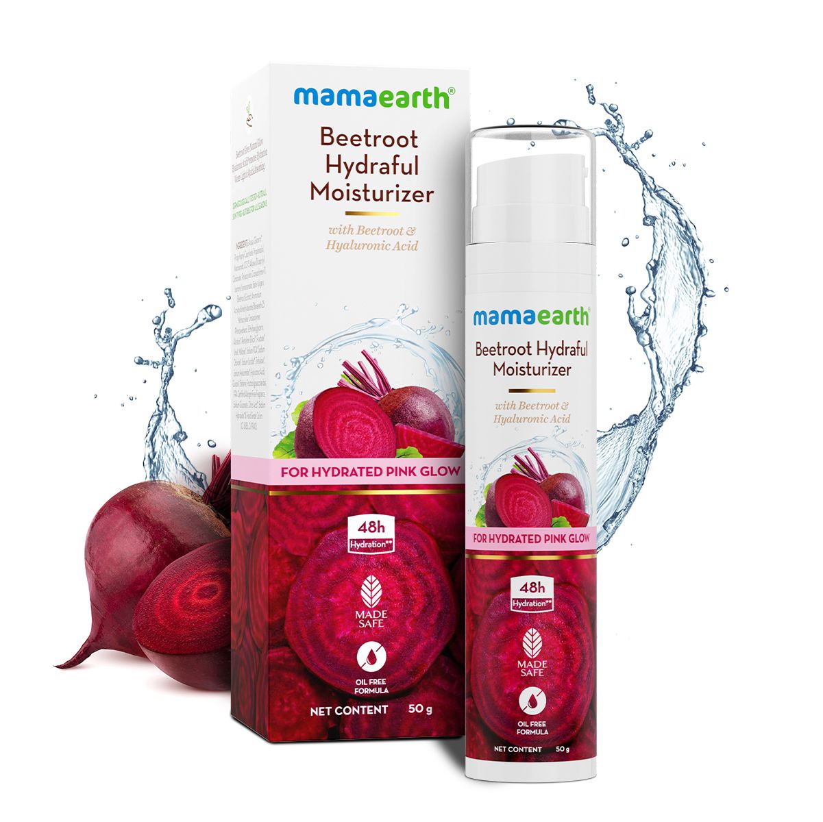 MAMA EARTH BEETROOT HYDRAFUL MOISTURIZER 50G — photo 2