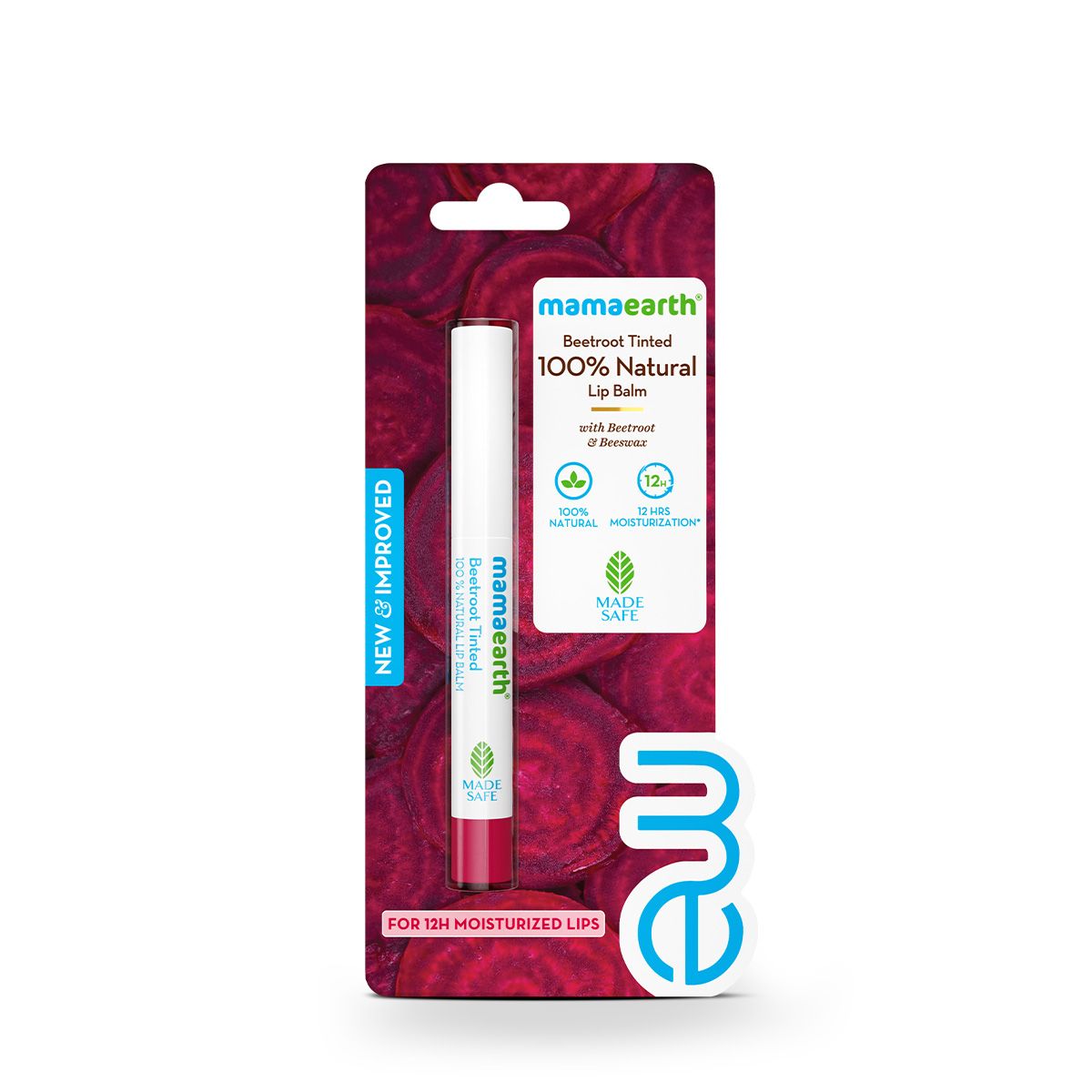 MAMA EARTH BEETROOT TINTED LIP BALM 2G