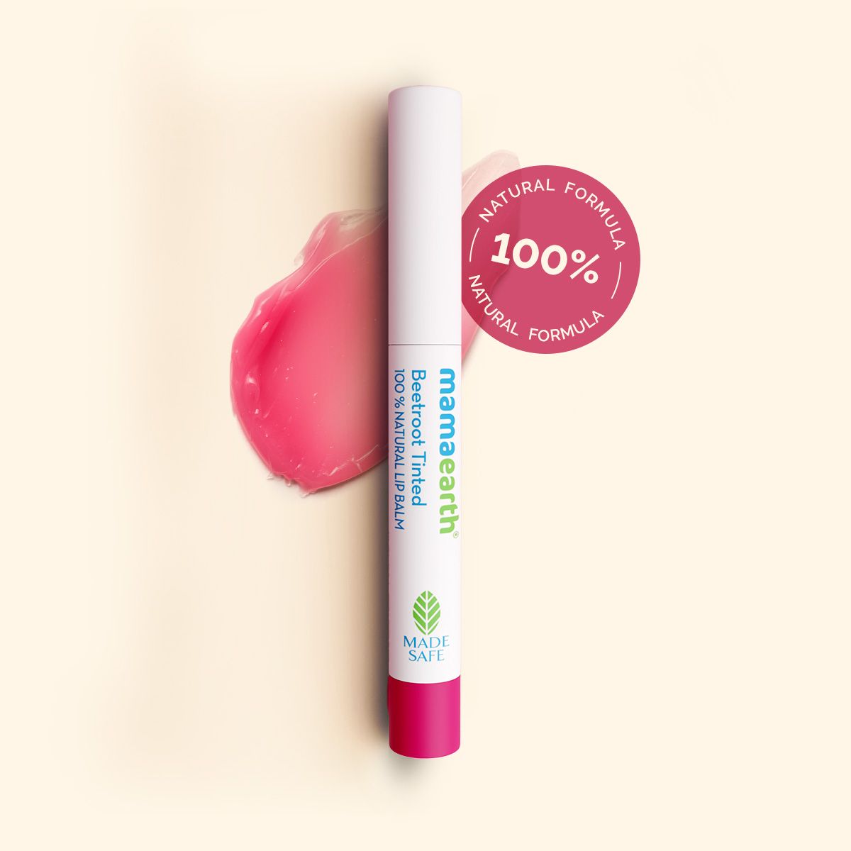 MAMA EARTH BEETROOT TINTED LIP BALM 2G — photo 2