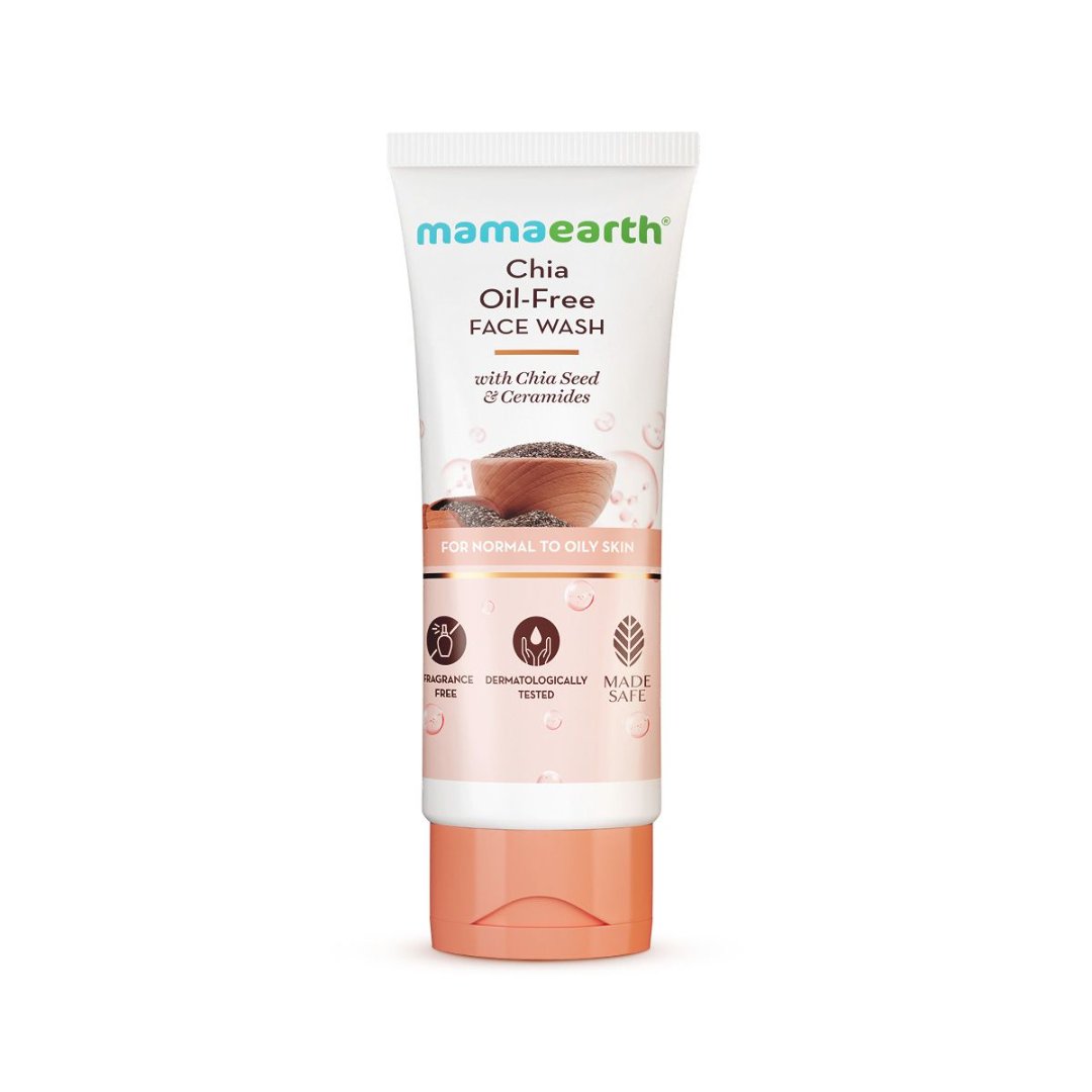 MAMA EARTH CHIA OIL FREE FACE WASH 100ML