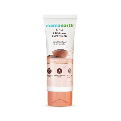 MAMA EARTH CHIA OIL FREE FACE WASH 100ML