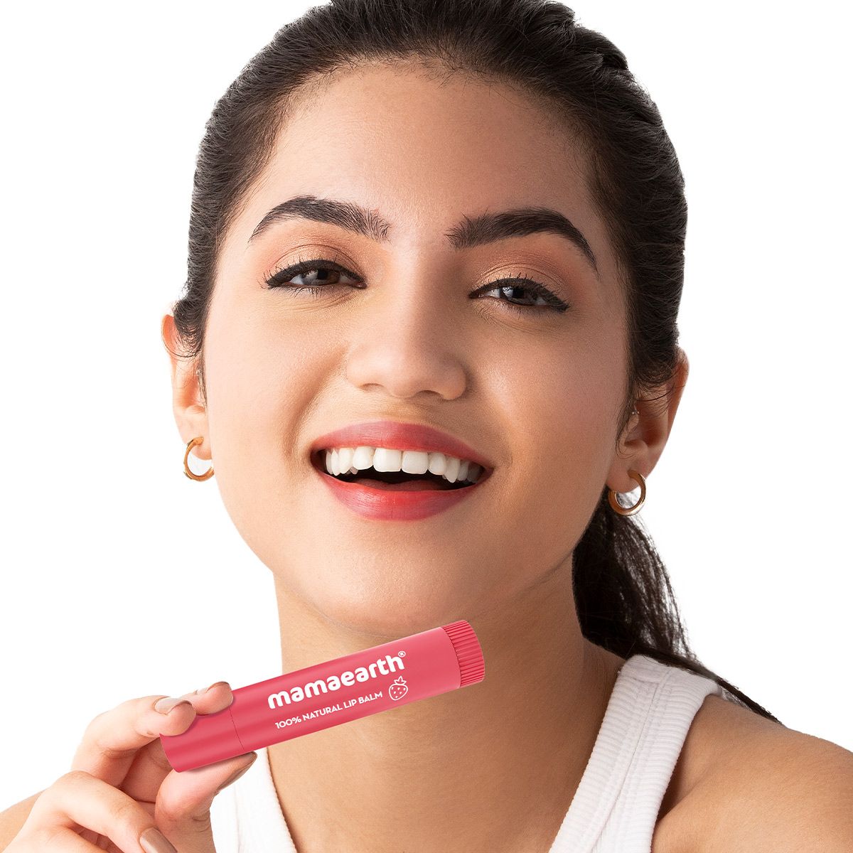 MAMA EARTH LIP BALM VITAMIN & STRAWBERRY 4G — photo 3
