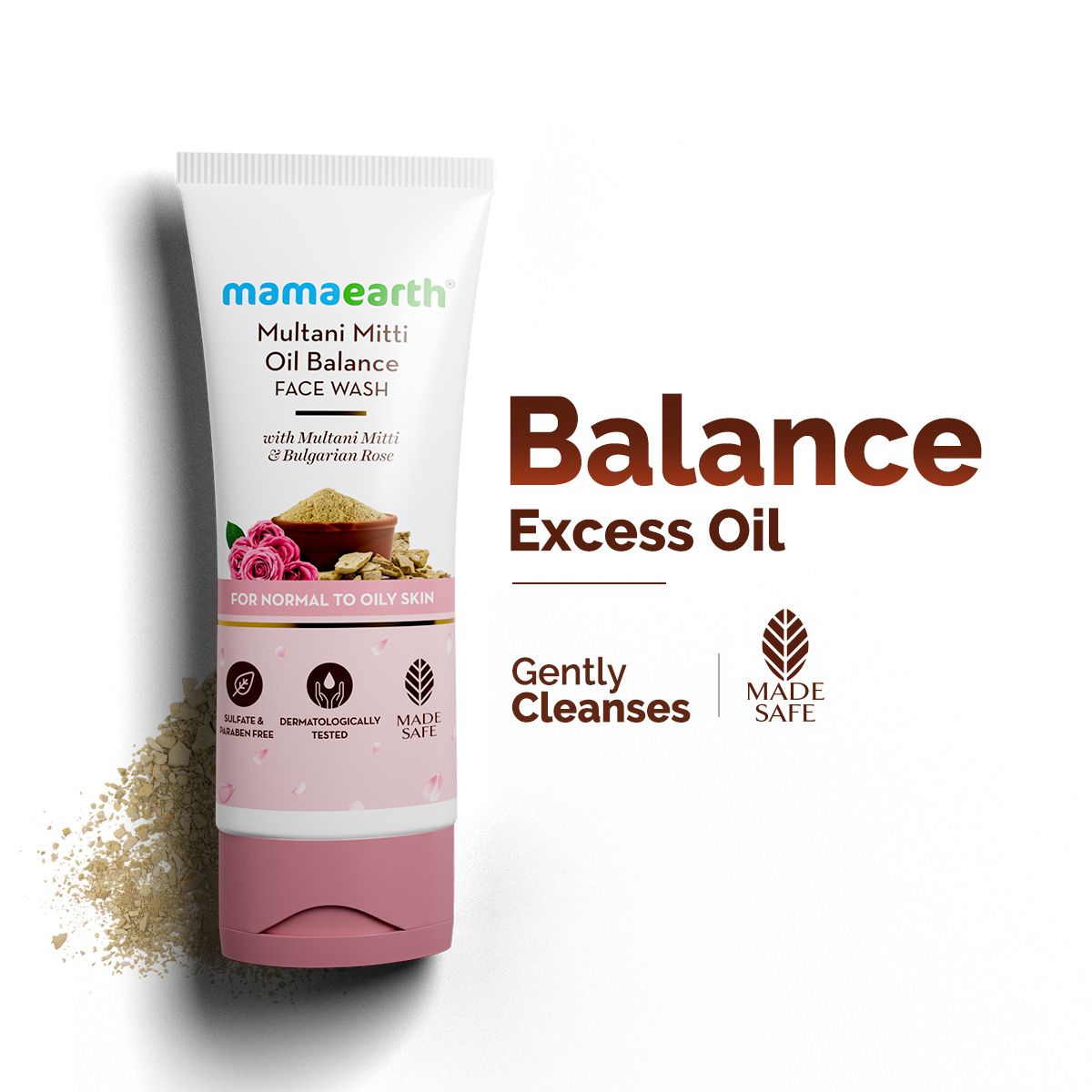 MAMA EARTH MULTANI MITTI FACE WASH 100ML — photo 2