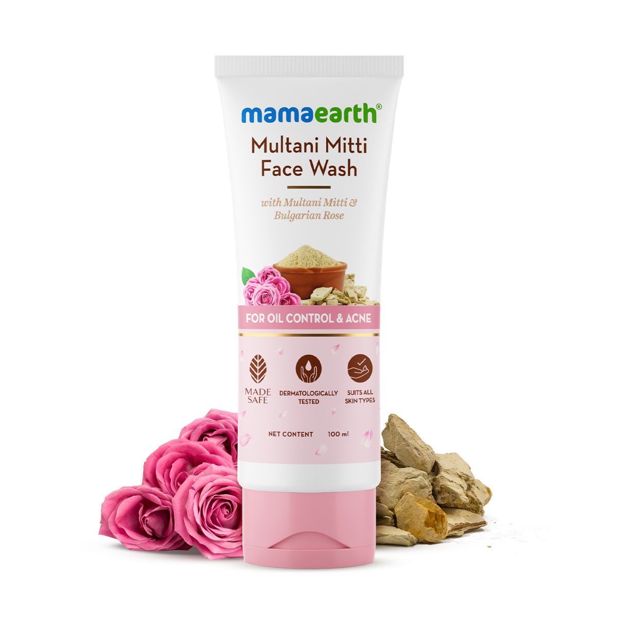 MAMA EARTH MULTANI MITTI FACE WASH 100ML — photo 3
