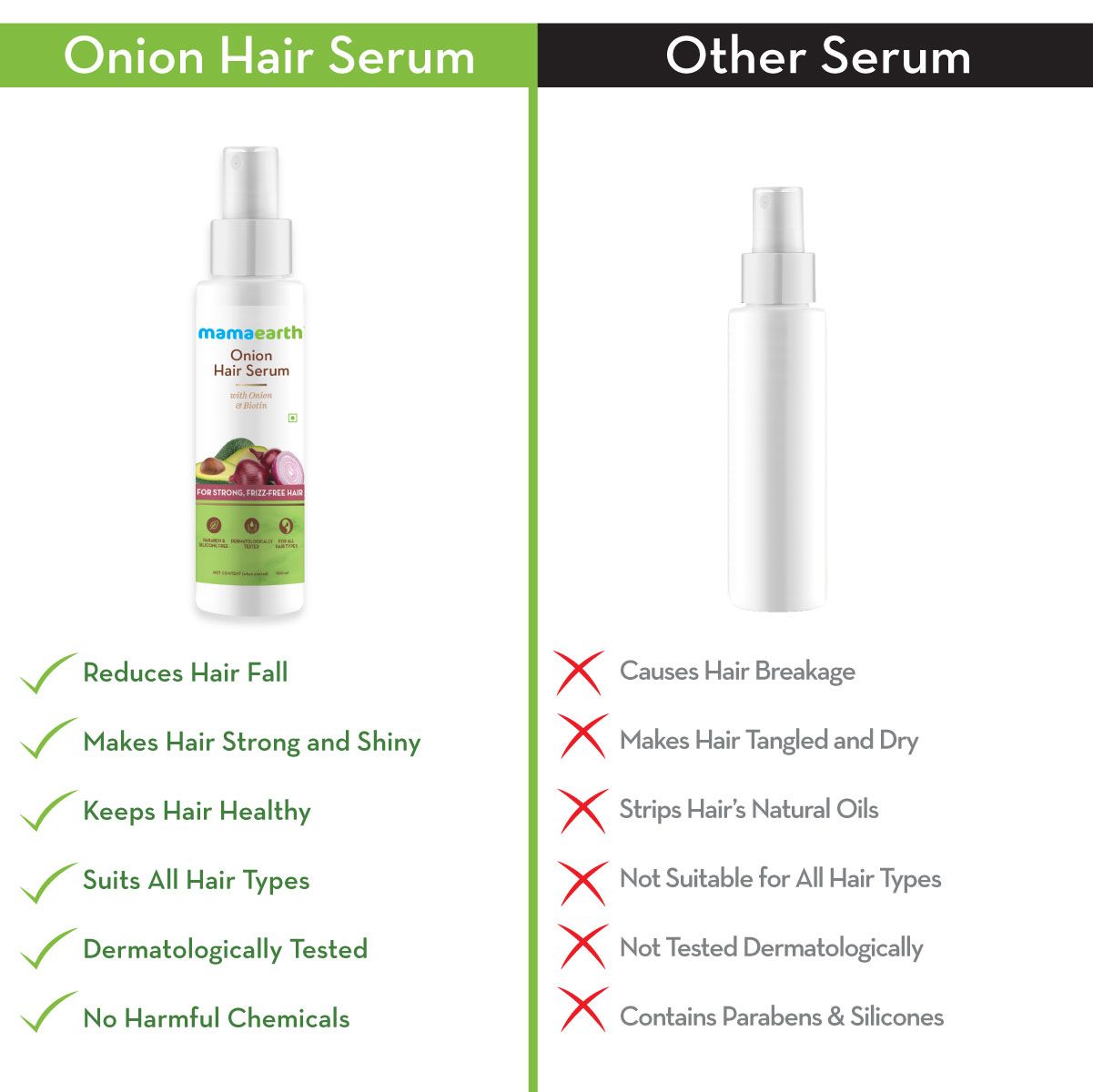 MAMA EARTH ONION HAIR SERUM 100ML — photo 2