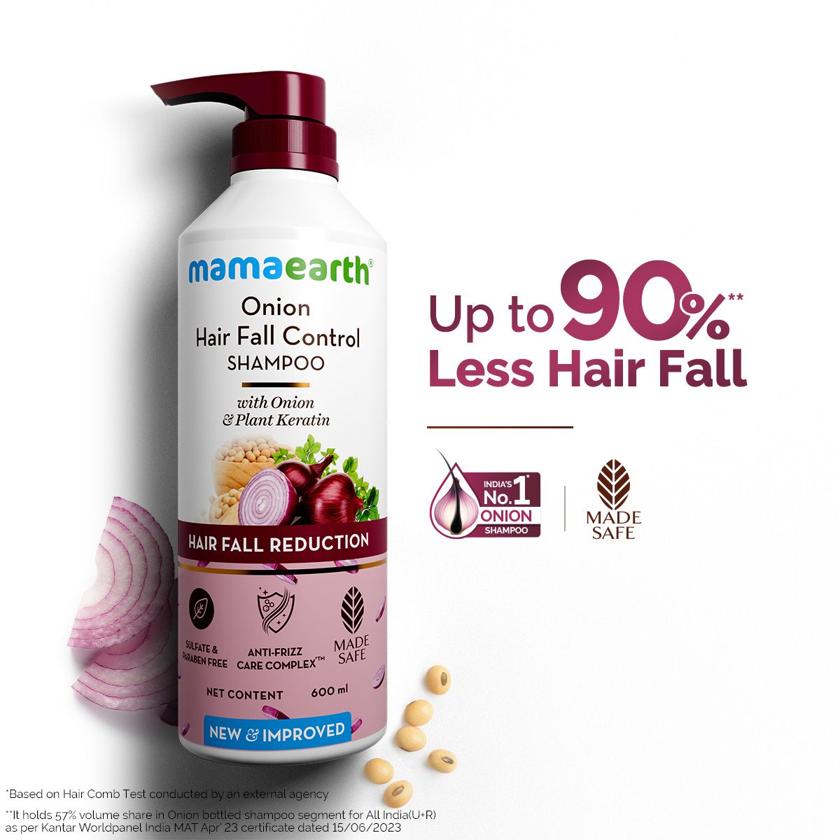 MAMA EARTH ONION SHAMPOO — photo 2