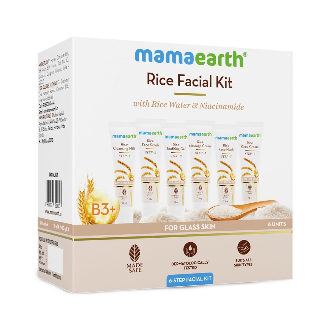 MAMA EARTH RICE 6STEP FACIAL KIT 60G