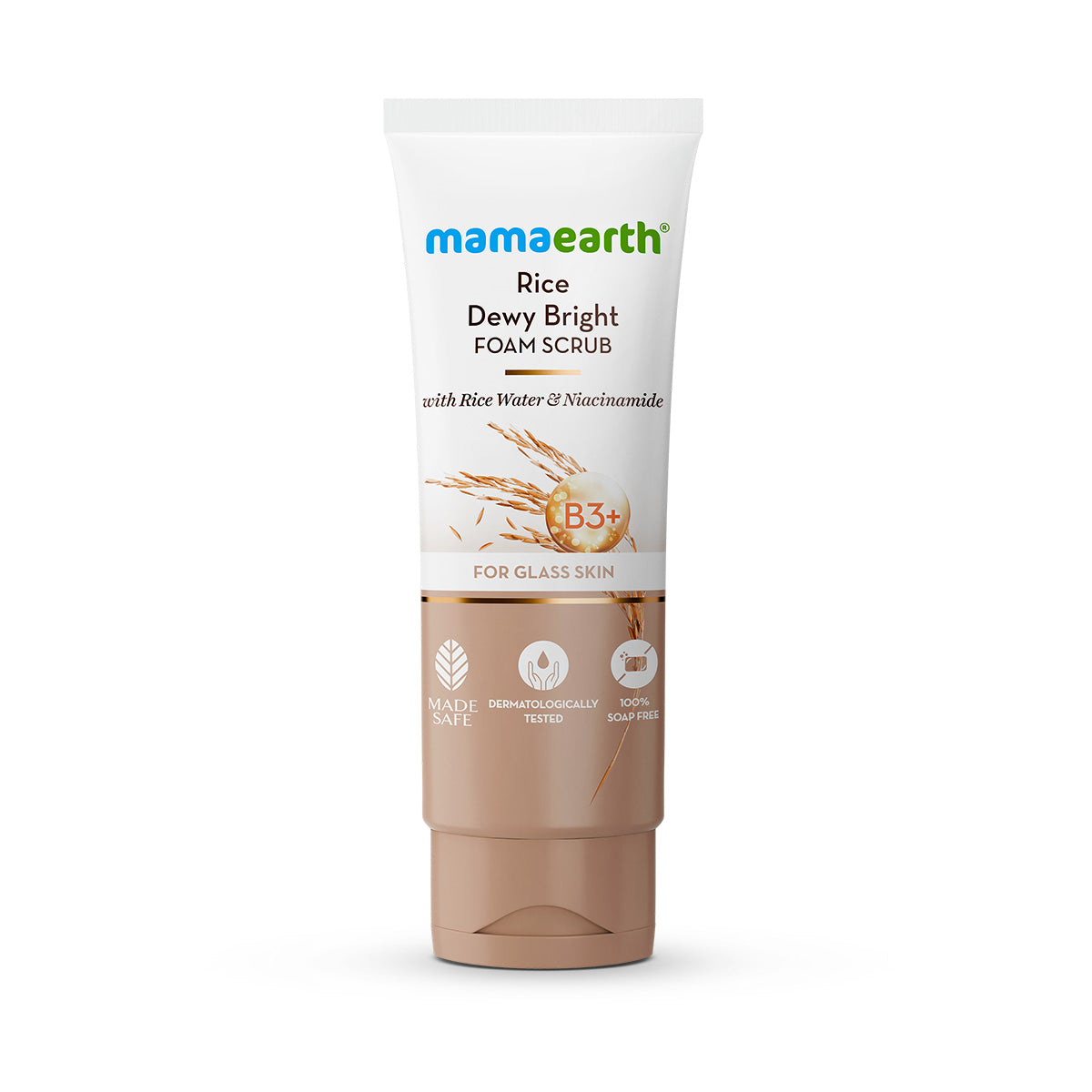 MAMA EARTH RICE FACE SCRUB 100G